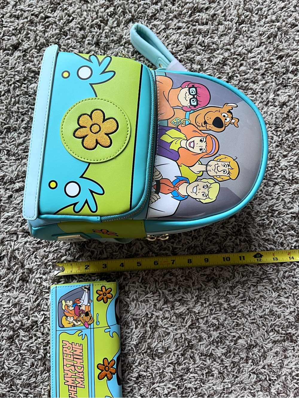Loungefly Scooby Doo Mystery Machine Backpack + Wallet Set - Picture 13 of 14